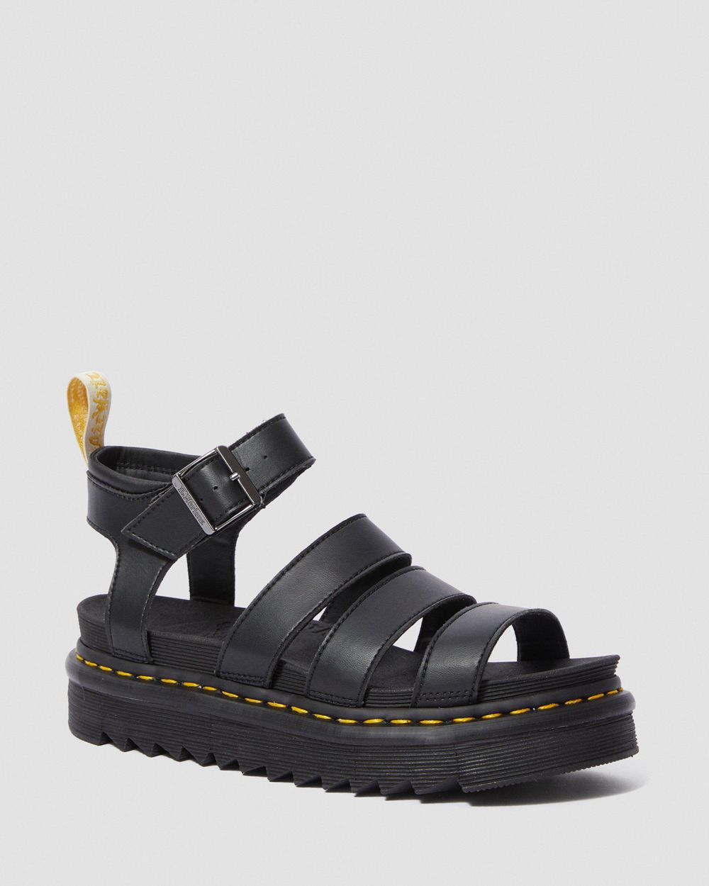 Dr Martens Vegan Blaire Felix Sandále Gladiator Damske ( Čierne ) SK 932-VBSCDT